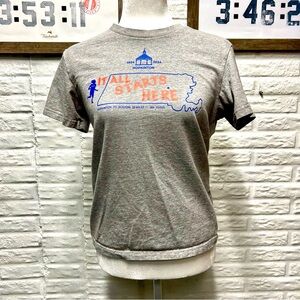 Adidas Boston Marathon 2024 tshirt